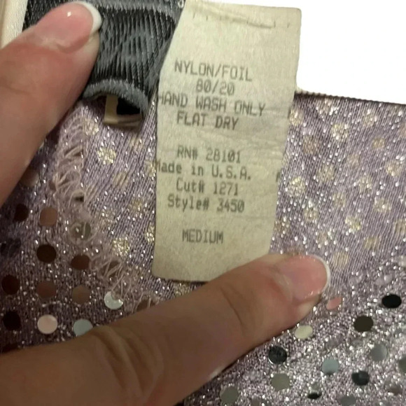 Vintage Joule Silver Foil Mini Halter Dress - Picture 10 of 10